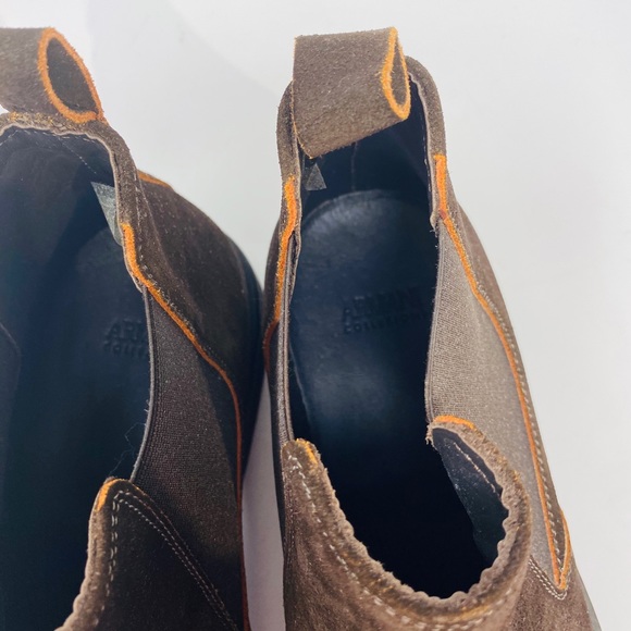 ARMANI COLLEZIONI**Brown Suede Boots**US 11*$895 - Picture 6 of 7